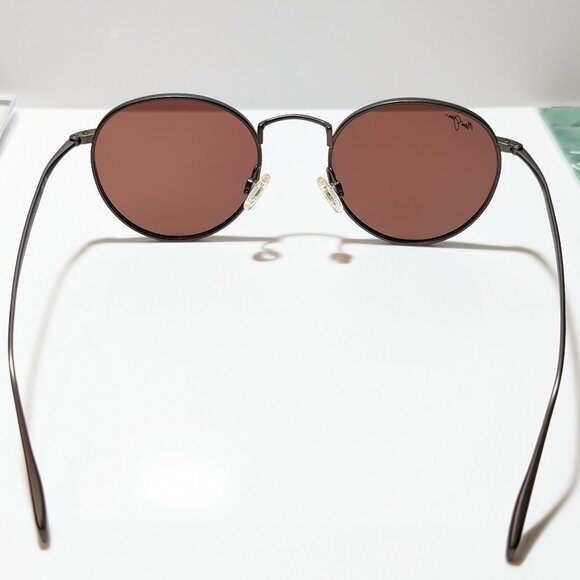 NEW Maui Jim Nautilus Bronze Titanium Polarized Maui Sunrise Sunglasses P544N-14 - Picture 7 of 11